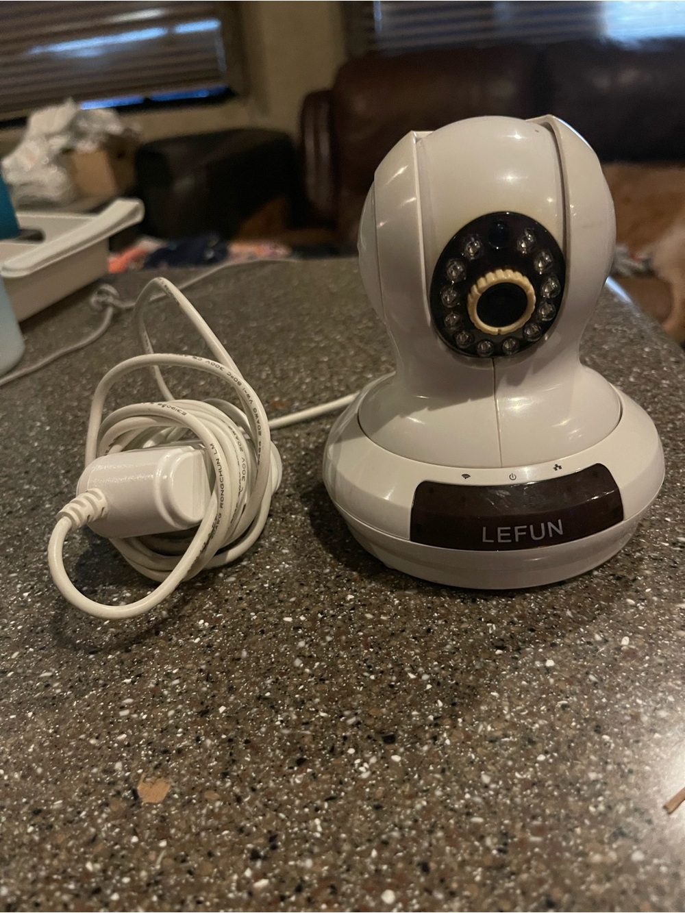 LEFUN White Home Security Camera or baby monitor